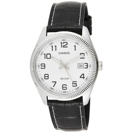 Casio HerrenArmbanduhr Analog Quarz Leder MTP-1302PL-7BVEF