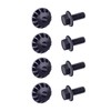 XYgdhqpt ​​4Pcs Rocker Recliner Black Bolts with Grommets Compatible with