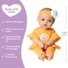 ADORA NurtureTime Interactive Baby Doll with Touch Activated Features -