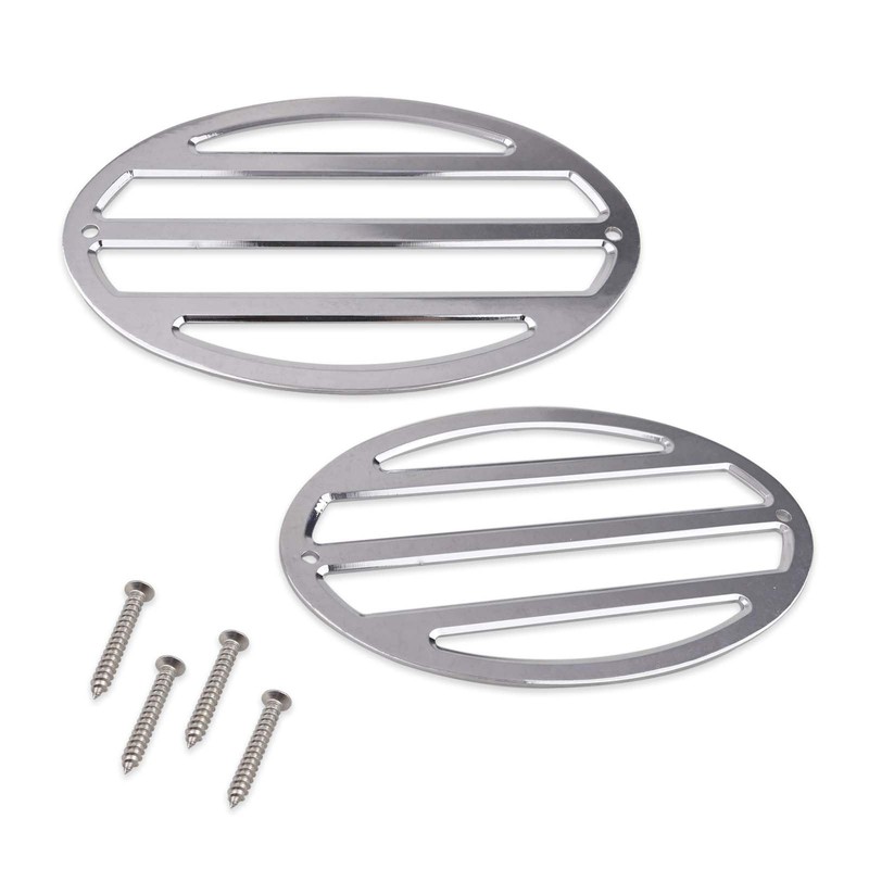 OLIMPOCICLI Corvette Tail Light Louver Cover Kit Fits: 1997-2004 Corvettes,