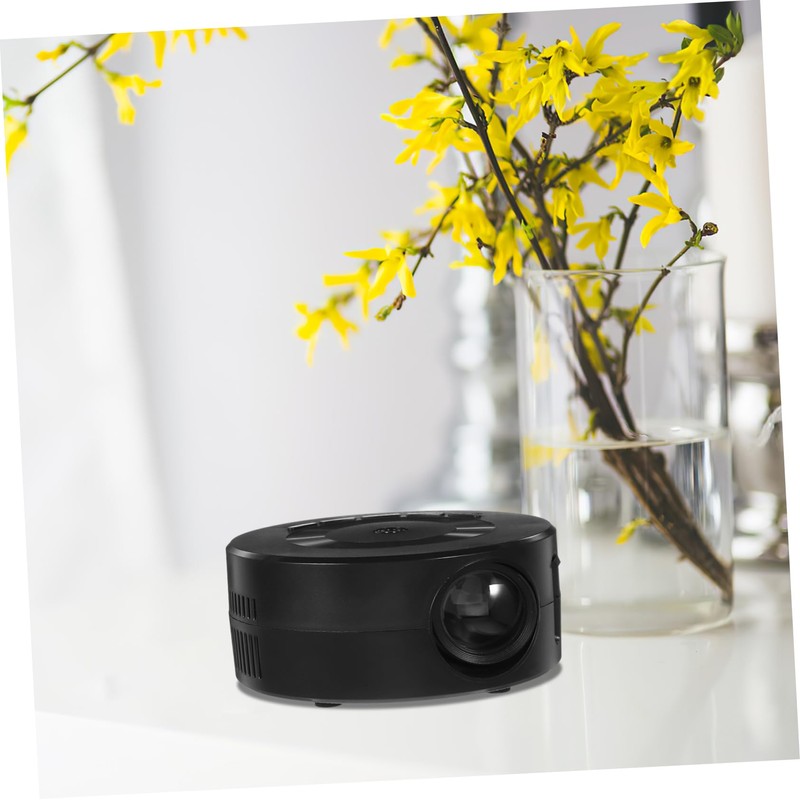 IWOWHERO Portable Mini Projector with Built Speaker Wireless Screen Mirroring