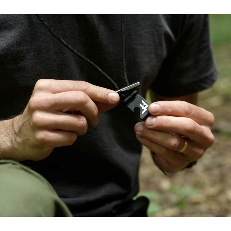 Forest Fundamentals™ Sidekick Fire Starter Necklace™ | Ferro Rod Necklace