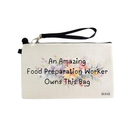 Gifts or Presents for Food Preparation Workers, an Amazing Food Preparation Worker Owns This Bag, Cosmetic Bags, Pencil Case - cb1095