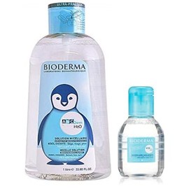 BIODERMA | ABCderm H2O 1L + ABCderm H2O 100 ml | It gently cleanses | moisturising effect | restores the epidermis | soothes and relieves discomfort | skin balance