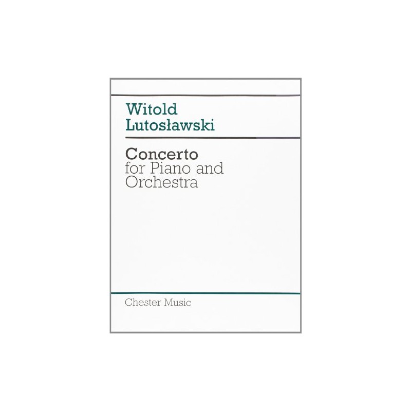 Concerto for Piano and Orchestra