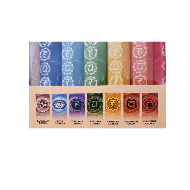 Hem Seven Chakras Incense Sticks (Gift Pack)