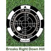 Putt2Win Premium Pro Golf Green Slope Reader Ball Marker. Poker