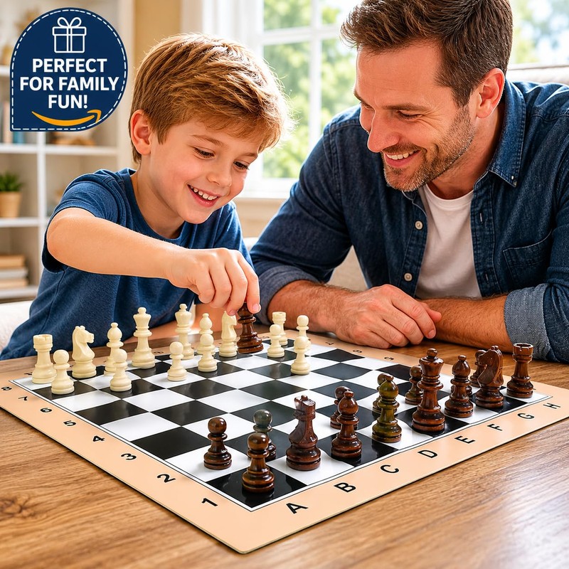 Chess Travel Set Portable Ultra Thin Folding Board Game Youth