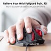 SANWA Wired Ergonomic Trackball Mouse, Optical Rollerball Mice, Programmable Silent