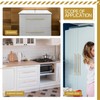 SNOMEL 2 Pack 9.6 Inch Length Kitchen Cabinet Handles Gold,