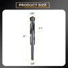 HARFINGTON 5/8" Drill Bit 3/8" Reduced Shank 3-Flat 4241 High