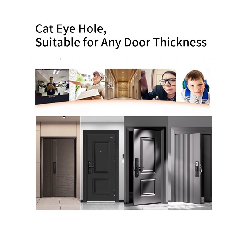 Peephole Door Viewer Digital Door Eye Viewer Camera 3.5 inch