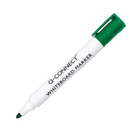 Q-Connect Drywipe Marker Pen Green (Pack of 10)