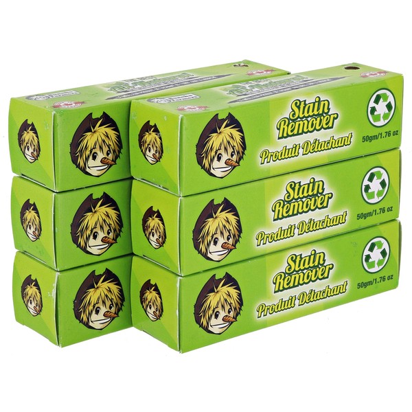 BunchaFarmers All Natural 100% Biodegradable Environmentally Friendly Stain Remover Stick Made in Canada (6 Pack)