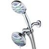 AquaStar Elite 3-in-1 High-Pressure 48-mode Spa Shower Head Combo with