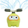 Kids Water Spray Sprinkler Rotatable Cute Frog Shape Outdoor Water
