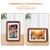Small Photo Frame 3.5x5 inch, Made of Real Wood, mini