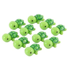 Miniature 5 Turtles Set, Terranium Gardening, Mosrium, Dollhouse, Figurine, Diorama