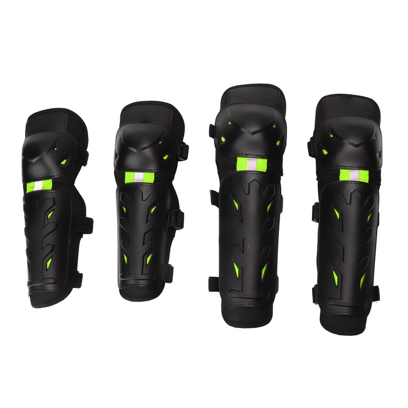 4PCS Knee Pads Elbow Pads Night Luminous Knee Protective Gear