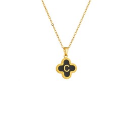 Necklace for Women Girls Initial Alphabet Letter Pendant A B C D E F G H I J K L M N O P Q R S T U V W X Y Z Gift for Women Girls Gift for Christmas, Birthday, Valentine's Day, L, Stainless Steel,