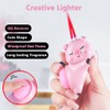Panda Butane Torch Lighter Adjustable Flame Refillable Windproof Cool Lighter