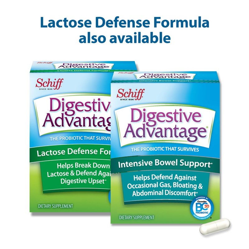 TABL Digestive Advantage Intensive Bowel Support Probiotics Supplement, 96 Count