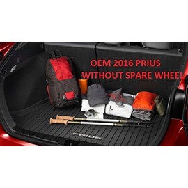 GEUNINE TOYOTA PRIUS 2016 CARGO TRAY ALL WEATHER PT908-47162 (W/O SPARE WHEEL