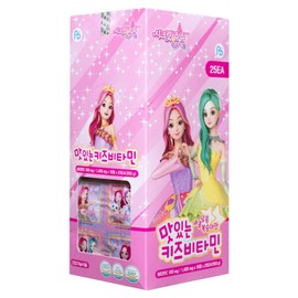 Artex Secret Juju Delicious Kids Vitamin 250 Tablets Peach Flavor Daycare Kindergarten Birthday Gift / 시크릿쥬쥬 맛있는 키즈 비타민 250정 복숭아맛 어린이집 유치원 생일선물