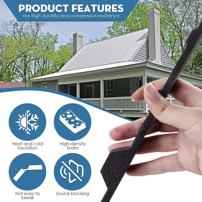 20Pcs 12 Inch Inside R Panel Foam Closure Strips Replacement