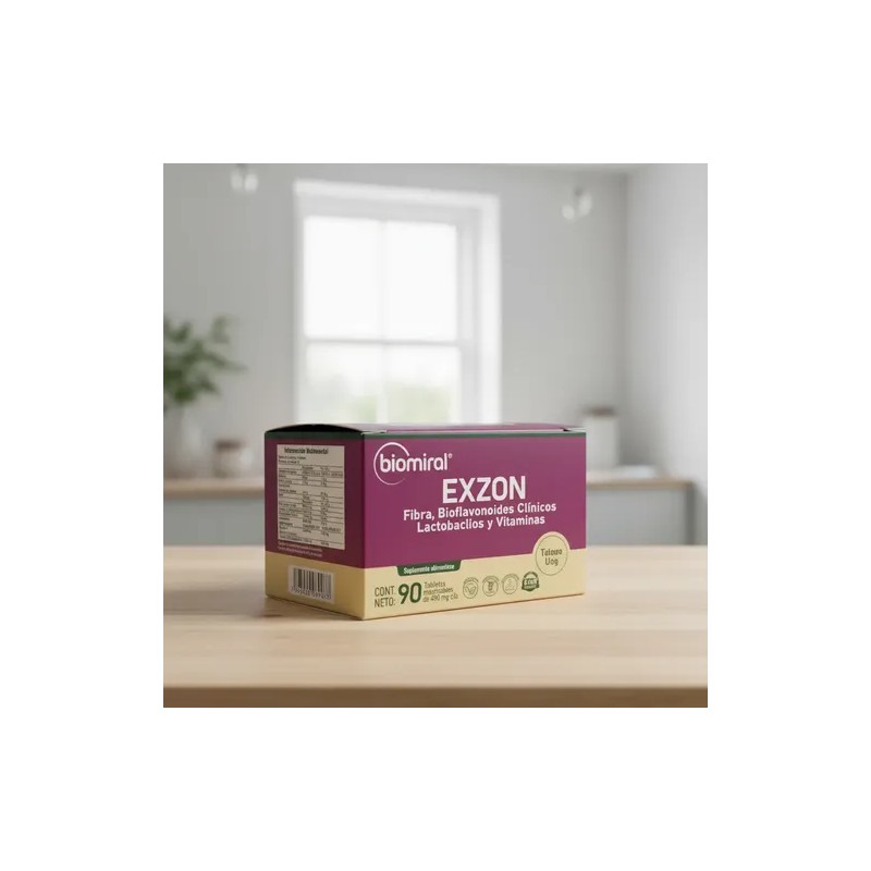 Exzon Biomiral Tabletas Masticables 90 Unidades 490g