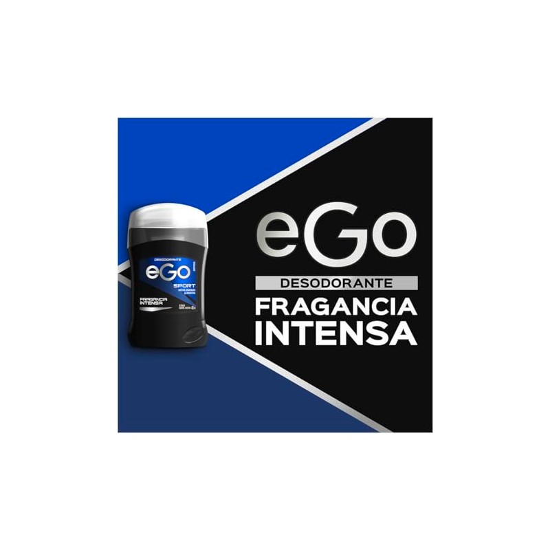 Ego Desodorante para Hombre Sport en Barra 45 gr
