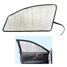 Side Window Front Seat Reflective Sunshade Custom Fit for 2016 2017 2018 2019 2020 2021 2022 Lexus RX SUV, UV Reflector Sun Protection Accessories (Set of 2)
