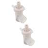 Levemolo 2pcs Replacement Pump for Soap Dispenser Shampoo Dispenser Bottle