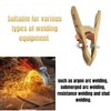 Brass A-Shape Ground Welding Earth Clamp, 500A Ground Clamp Welding,