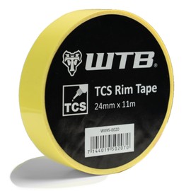 WTB Tubeless Bicycle Rim Tape (24mm x 11m) Easy Tubeless Setup & Airtight Seal, Compatible with All Tubeless Rims