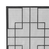 Christopher Knight Home Dorothy Modern Single Panel Iron Firescreen, Black