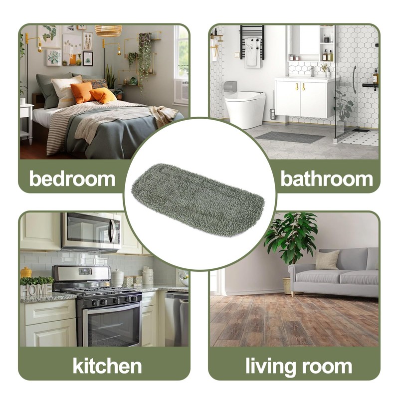 4 Pack Steam Mop Pads Compatible with GorFanty GF-6610B/GF-6610, Neugo