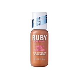 Ruby Kisses No More Blemish Liquid Foundation with Hyaluronic Acid, Blemish Control, Semi Matte Medium Coverage, Buildable Long Lasting, Lightweight