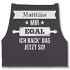 Geschenk mit Namen personalisiert by Shirtracer - Apron - Baking
