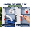 Rainwater Downspout Diverter for Rain Barrel – Adjustable Flexible Hose