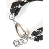 Style ARThouse All Wrapped Up Chunky Metal Bracelet with Faux