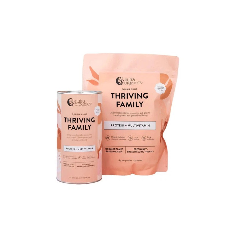Nutra Naturals Thriving Family, Strawberries & Cream / 1kg