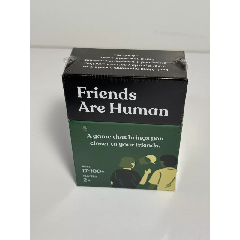 Parents Are Human Friends Are Human 140 Conversation Cards! A