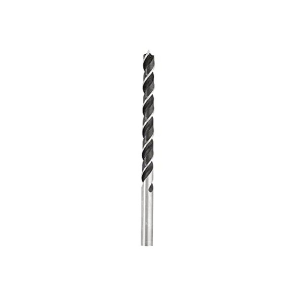 Kwb Beam Drill Ø 10 mm x 400 mm in Industrial Quality, Extra Long with 1-Bevel Spiral Shape for Precise Drilling