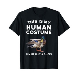 Mallard Duck Shirt - This is My Human Costume Duck Tee T-Shirt