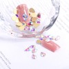 AD Beads Top Czech AB Crystal Multi-Shape Flatback Rhinestone Nail