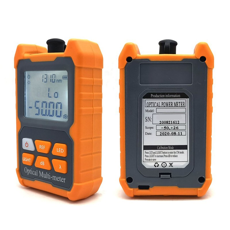 Optical Power Meter ‑50‑26dbm Portable Fiber Optic Tester FC SC
