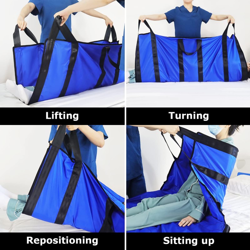 [LOSCHEN] Positioning Bed Pad with Handles,Patient Transfer Board with Handles,Suitable
