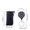 Lucklybestseller Retractable Leather Lighter Case Cover Holder Pouches Sleeve Keychain