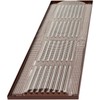 Repa Market Air Vent Cover 16x4 Inch (Outer Dimensions) Brown